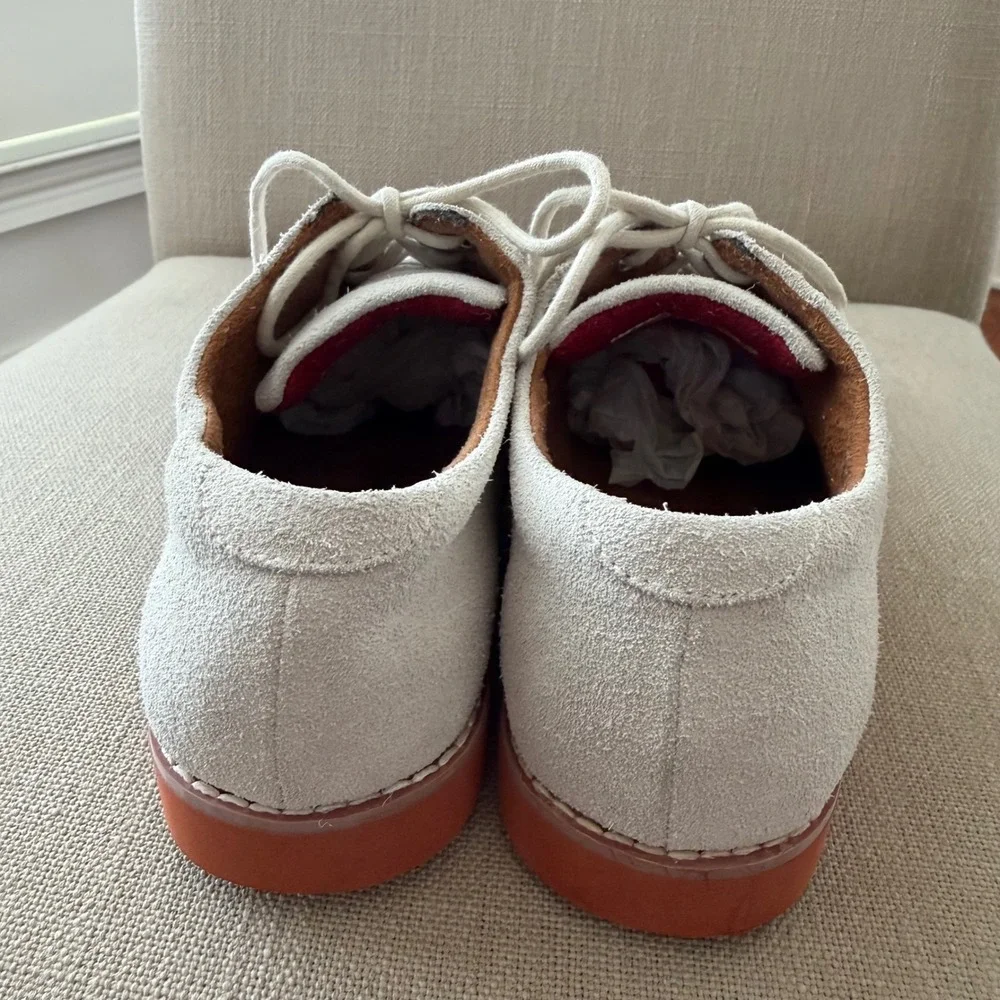 Florsheim Kids Boys Sand Suede Leather Bucks Dress Shoes 16503-100‎ Size 5M